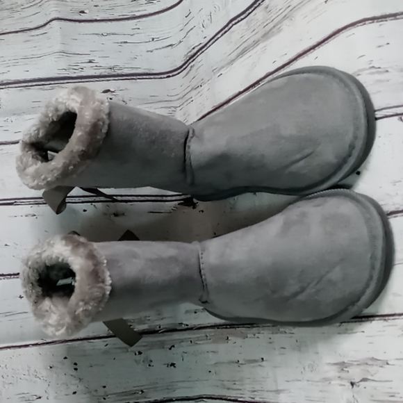 NEW ankle boots size 7 gray - Picture 8 of 9